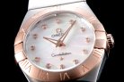 OMEGA CONSTELLATION 123.20.27.60.55.006 27MM 1376F QZ OM011