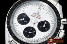 Omega Speedmaster Speedy Tuesday SS/SS Wht/Blk OMF Venus 75