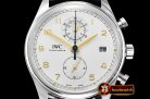 IWC Portugieser Chronograph Classic SS/LE Wht/G YLF A7750