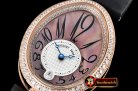 Breguet Queen of Naples Ladies Diams RG/LE Color MOP Jap Movt