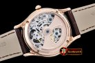 JL091C - Master Skeleton Tourbillon RG/LE Gold Flying Tourbillon