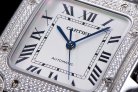 CARTIER SANTOS A8F 35mm MY9015 SS/SS DIAMOND