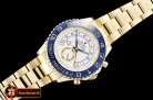 Rolex YachtMaster II Blue YG/YG White BP Asia 2813 Mod