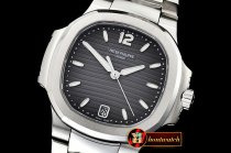 Patek Philippe Nautilus 7018 Ladies 33mm SS/SS Grey PF MY9015