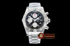 Breitling Avenger II Chronograph 43mm SS/SS Dark Grey GF A7750