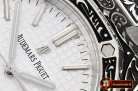 Audemars Piguet Royal Oak Ref.15400 Custom SS/SS White Jap 821A