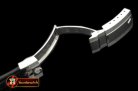 Replica Rolex Black Croc Strap SS 20/16/ New Insignia Deployant