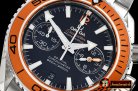 Omega P-Ocean Chrono Org SS/SS Black/Org JHF A7750 Mod9900