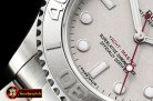 Rolex YachtMaster Mens 116622 904L SS/SS Grey GMF Asia 3135