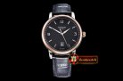 Mont Blanc Heritage Chronometrie SS/RG/LE Black MY9015 Mod