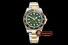 Rolex GMT Master II 116713LN YG/SS Green EWF Asia 2836
