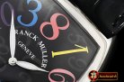 Franck Muller Crazy Hours Curvex Mens SS/LE Blk/Colors Asia 21J Mod