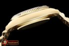 Rolex DayDate 40mm Flt YG/YG Pearl Wht Roman BP Swiss 2836