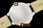Cartier Balon Bleu Mens 42mm SS/LE White JF MY9015 Mod