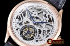 JL091B - Master Skeleton Tourbillon RG/LE White Flying Tourbillo