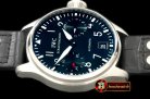 IWC0252B - Big Pilot 7 Days SS/LE Black A-52010