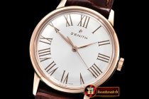 Zenith Elite 6150 150th Anniv RG/LE Wht/Rmn A2824 Mod