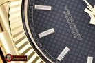 RDD0196B - DayDate 228206 YG/YG Black Stick BP Swiss 2836