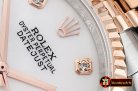 Rolex Datejust Man DJ 36mm Jub Flt RG/SS White MOP Diams BP A313
