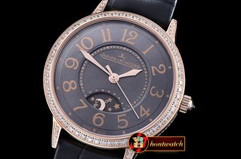 JAEGER LE COULTRE Rendez-Vous Day/Night Lady RG/LE Diam Grey MY9
