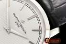 VC0114B - Patrimony Traditionnelle 41mm SS/LE Wht Chk MY9015 Mod