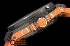 HUB0323C - Big Bang Pearl/ Sq Orange Ruby All Black A-7750