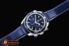 OMG0457H - Planet Ocean Chrono SS/RU Blue JHF A-7750