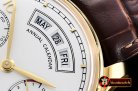 IWC Portugieser Annual Cal. IW503502 YG/LE White A52850