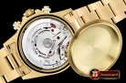 Rolex Daytona 116518 YG/YG Green/Stk ARF V2 A4130 Mod