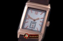 Best Replica Jaeger Le Coultre Reverso Classique RG/LE White Num