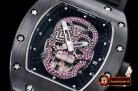 Richard Mille RM052 Red Diamond Pirate Skull Tourb CER/RU MY9015