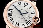 Cartier Balon Bleu Mens 42mm Wrapped RG/LE White BP Swiss 2824