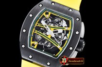 Replica Richard Mille RM061-01 Yohan Blake TZP Black Cer Yellow