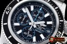 Replica Breitling Superocean Abyss 44 SS/SS Blk/Blue VK Quartz
