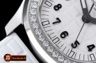 Patak Philippe Aquanaut Midsize 5069A Diams SS/RU White MY9015 Mod
