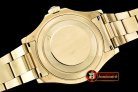 Replica Rolex YachtMaster Mens YG/YG Grey BP Asia 2836 Mod3135