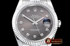 Rolex Datejust II DJ2 41mm Oyt Flt SS/SS Grey Diam BP Asia 2813