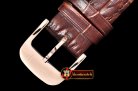JAEGER LE COULTRE JL Reverso Automatic RG/LE White/Num Asia 2824