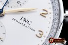 IWC Portuguese Chrono Diam SS/LE Wht/Gold ZF A79350 Mod