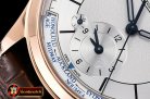 Jaeger Le Coultre Master Control Geographic Sector RG/LE Wht MY9015 Mod