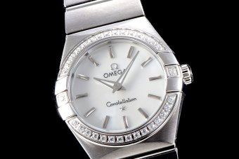 OMEGA CONSTELLATION 123.15.27.60.05.001 27MM 1376F QZ OM004
