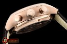 Omega De Ville Chronograph Cal.9300 RG/LE White JHF A7750