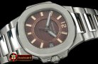 PP0179B - Nautilus 7010 Midsize 32mm SS Brown - Swiss Qtz