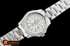 Breitling Colt 44mm Automatic SS/SS White GF Asia 2824