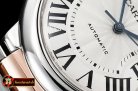Cartier Balon Bleu Ladies 33mm RG/SS Wht BVF Jap NH05