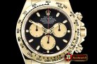 Rolex Daytona 116518 YG/YG Black/Stk ARF V2 A4130 Mod
