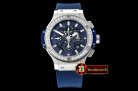 Hublot Big Bang Evolution DIAM/SS/RU Blue Skele A7750 Mod