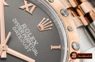 Rolex Datejust Midsize 31mm Diam Bez RG/SS Grey Diam BP A2836