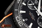 OMG0538C -P-Ocean Chrono Blk/Org DLC/NY Blk JHF V3 A7750 Mod9900