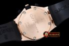 AP0369C - Royal Oak Ladies Chrono RG/RU Wht Diam Diam Bez VK64